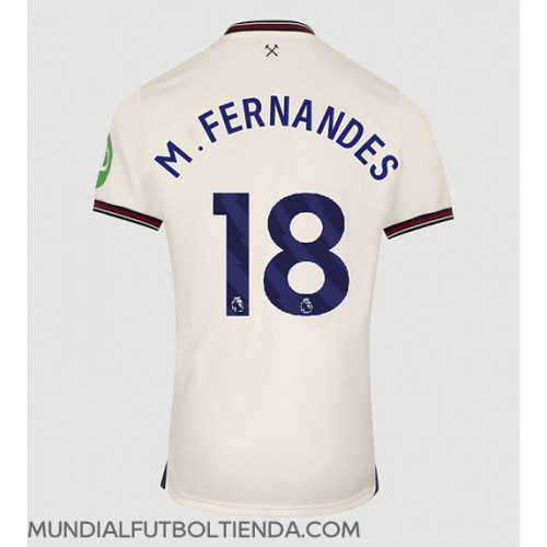 Camiseta West Ham United Mateus Fernandes #18 Segunda Equipación Replica 2025-26 mangas cortas